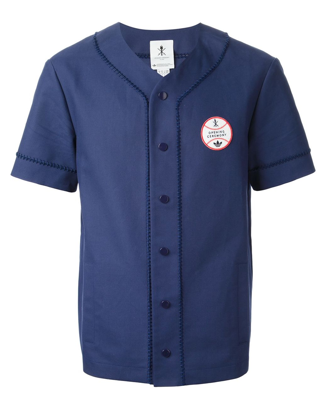 Opening Ceremony Baseball Jersey in Blue for Men Lyst