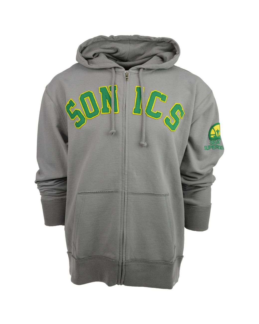 47 Brand Mens Seattle Supersonics Striker Fullzip Hoodie in Gray for Men |  Lyst