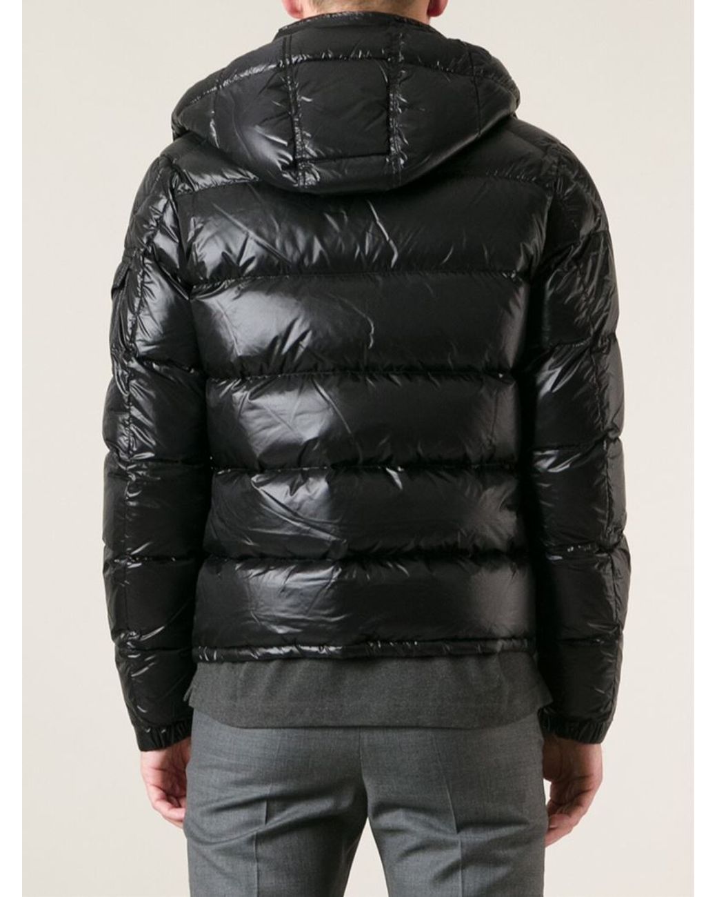 Moncler 'zin' Padded Jacket in Black for Men | Lyst UK