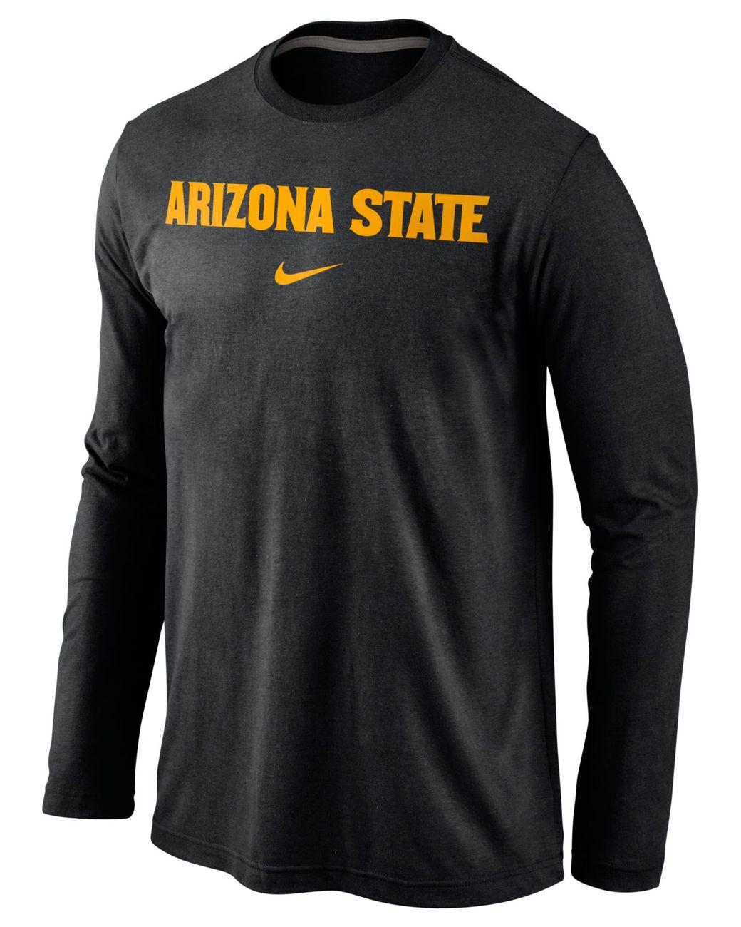 Nike Men'S Long-Sleeve Arizona State Sun Devils Wordmark T-Shirt in Black  for Men | Lyst