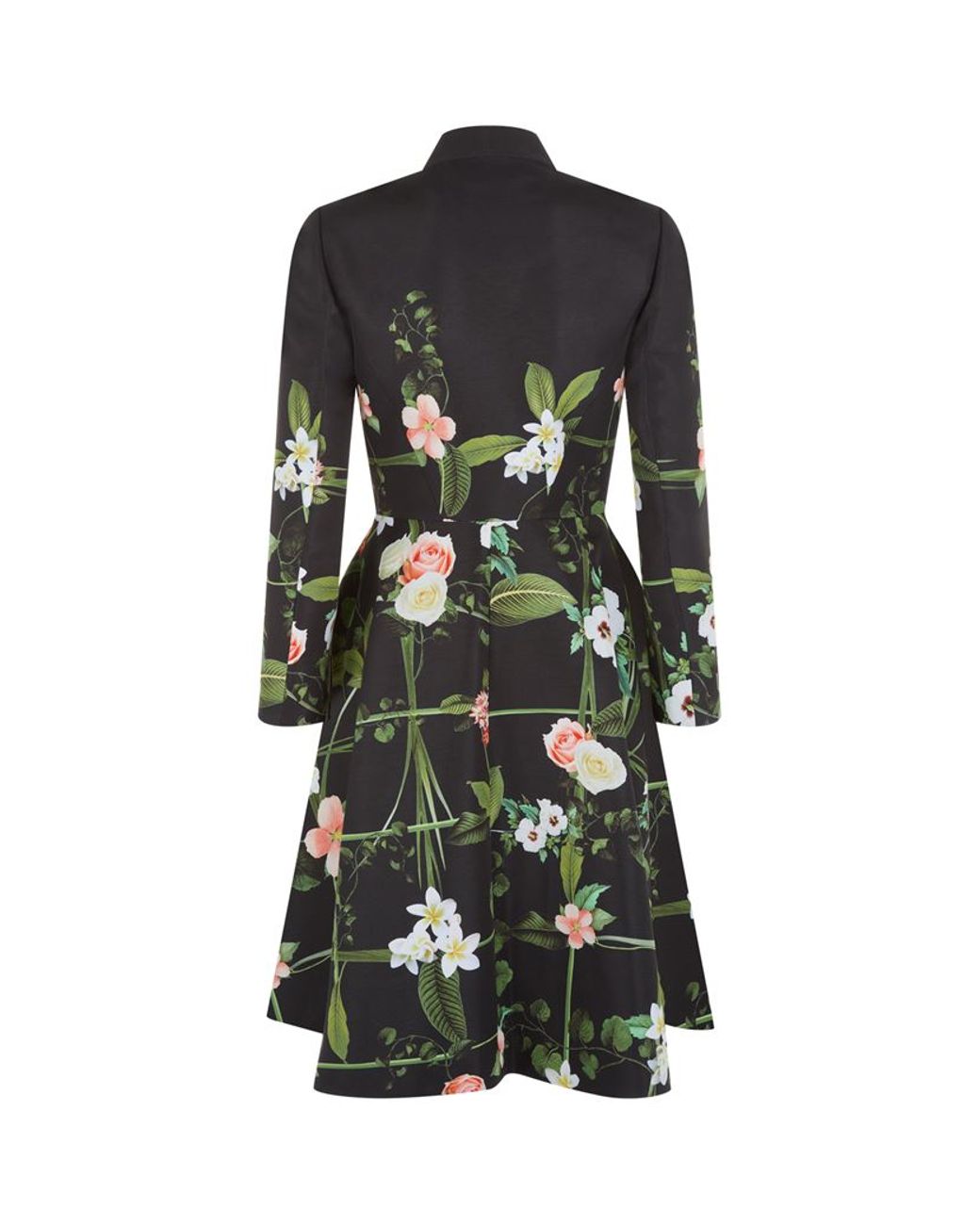 Ted Baker Giova Floral Coat | Lyst Canada