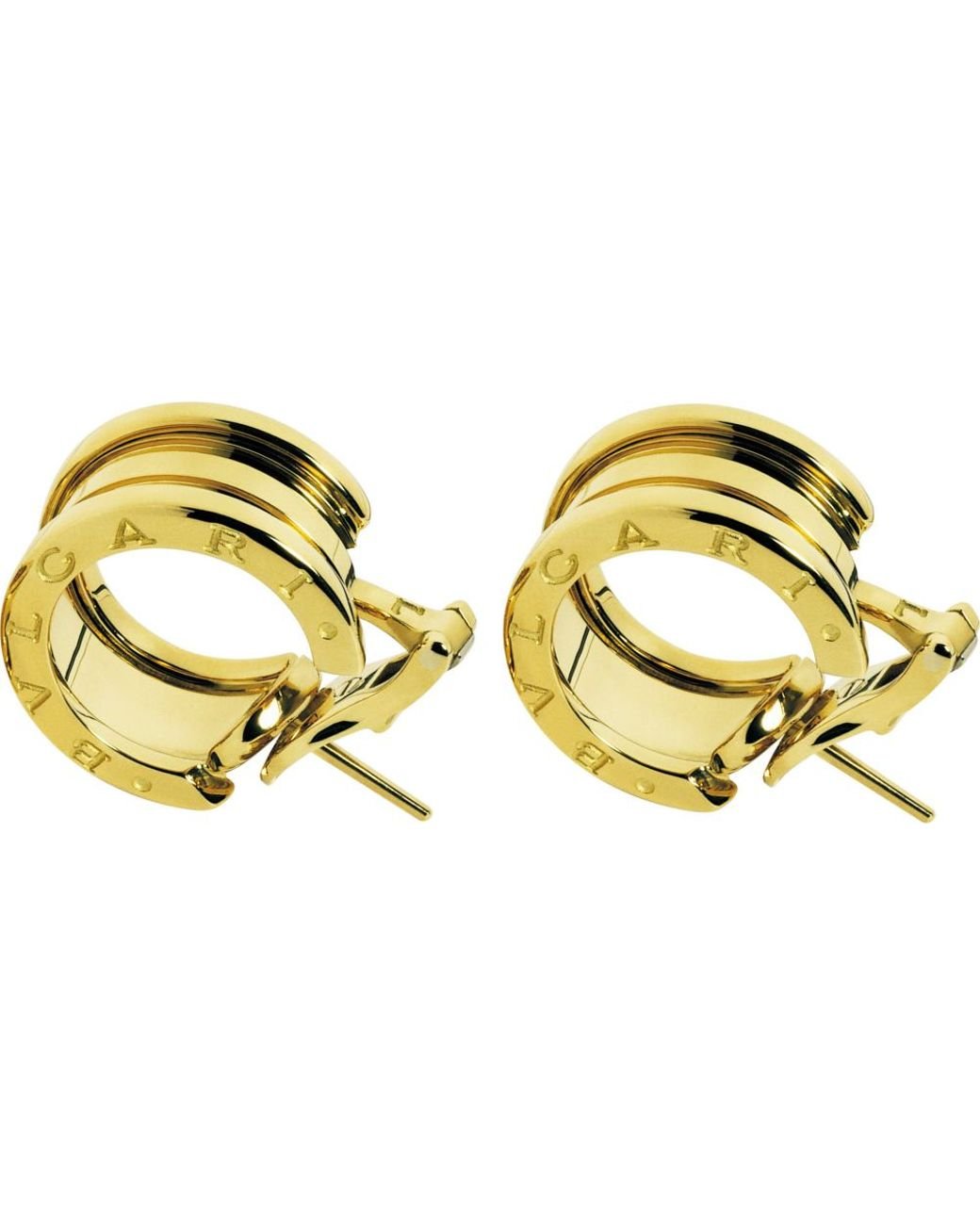 Bvlgari Bvlgari Diamond 18k White Gold Stud Earrings Bvlgari | TLC