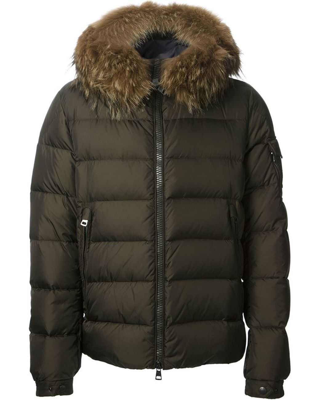 Moncler 'byron' Jacket in Green for Men | Lyst