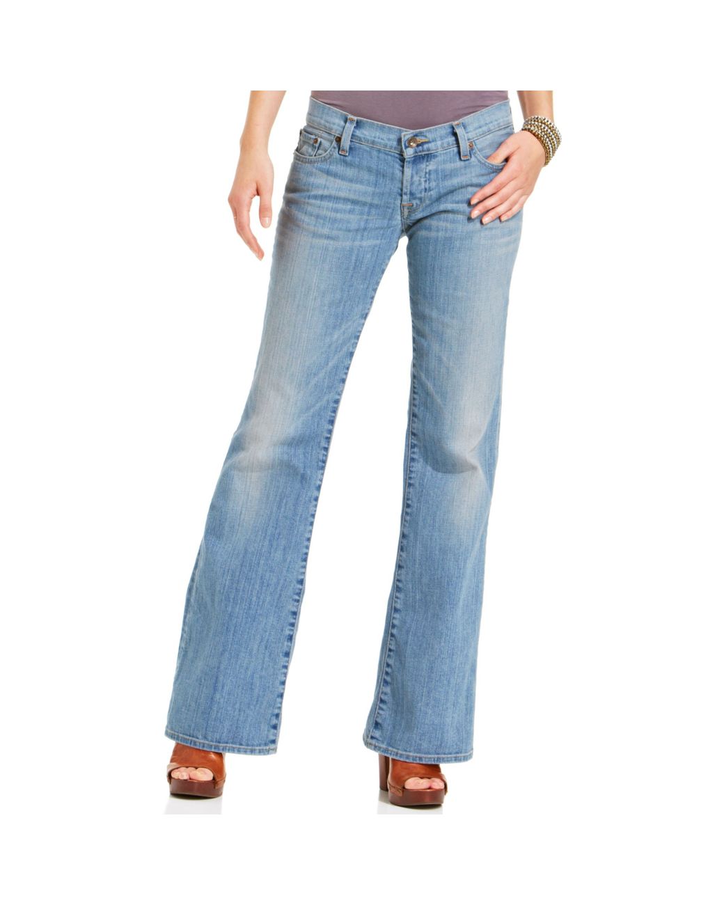 Lucky Brand Lil Maggie Bootcut Jeans in Blue | Lyst