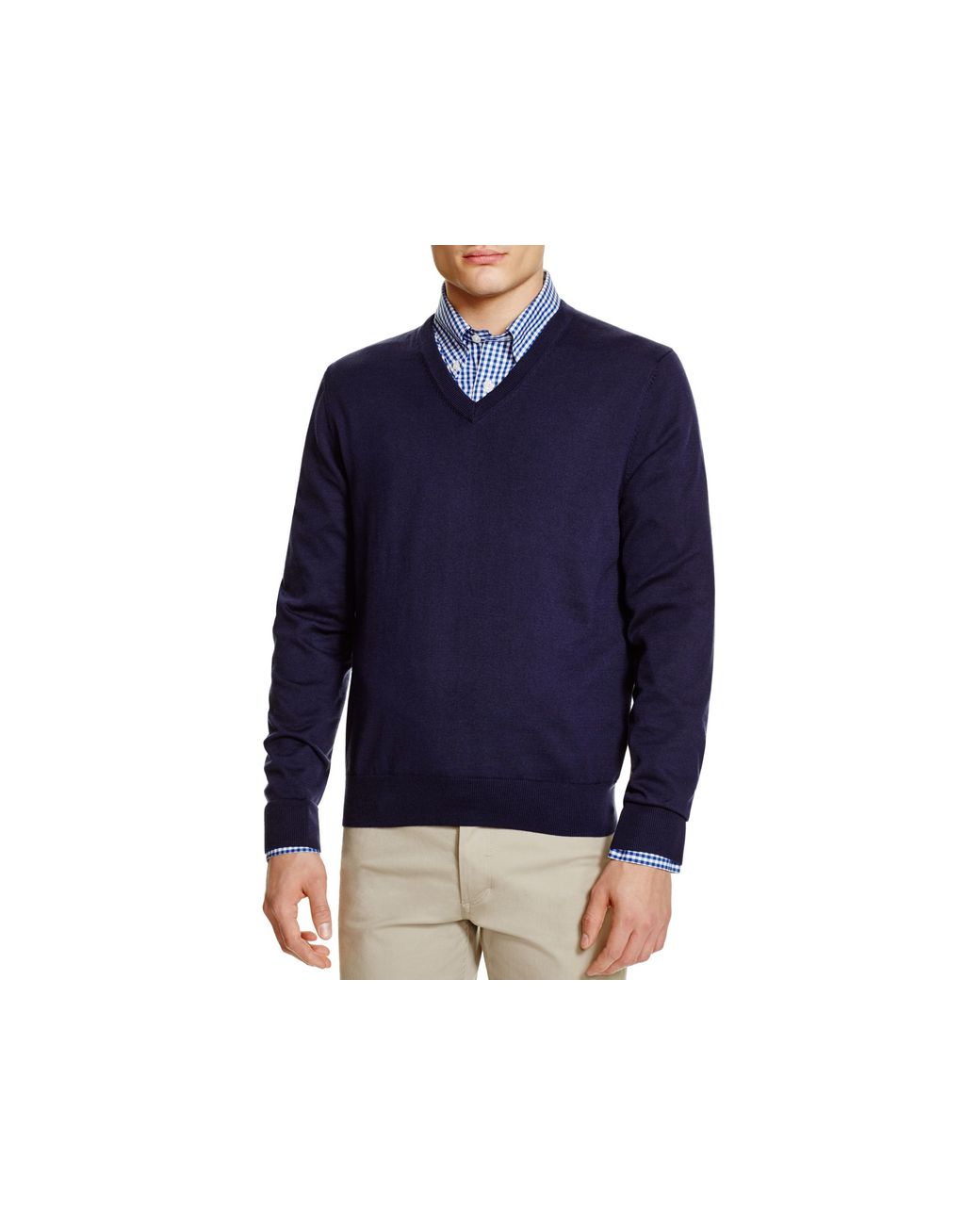 Brooks Brothers Supima Cotton V-neck 