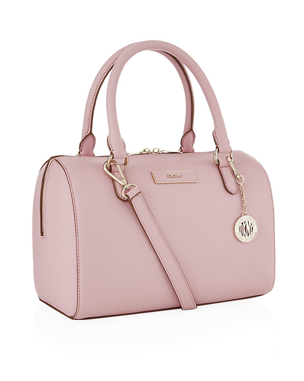 DKNY Saffiano Bowling Bag in Pink Lyst UK