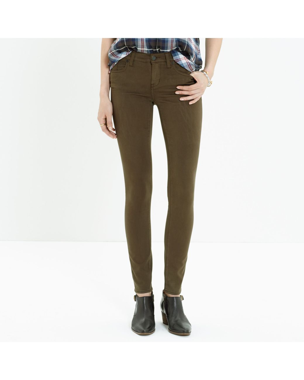 Madewell Skinny Skinny Sateen Jeans in 