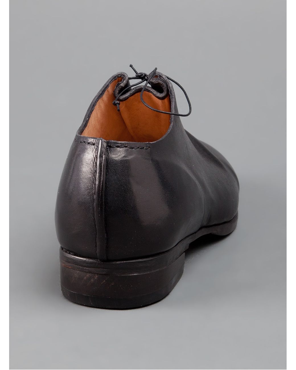 Munoz Vrandecic Structured Derby Shoe in Black for Men | Lyst