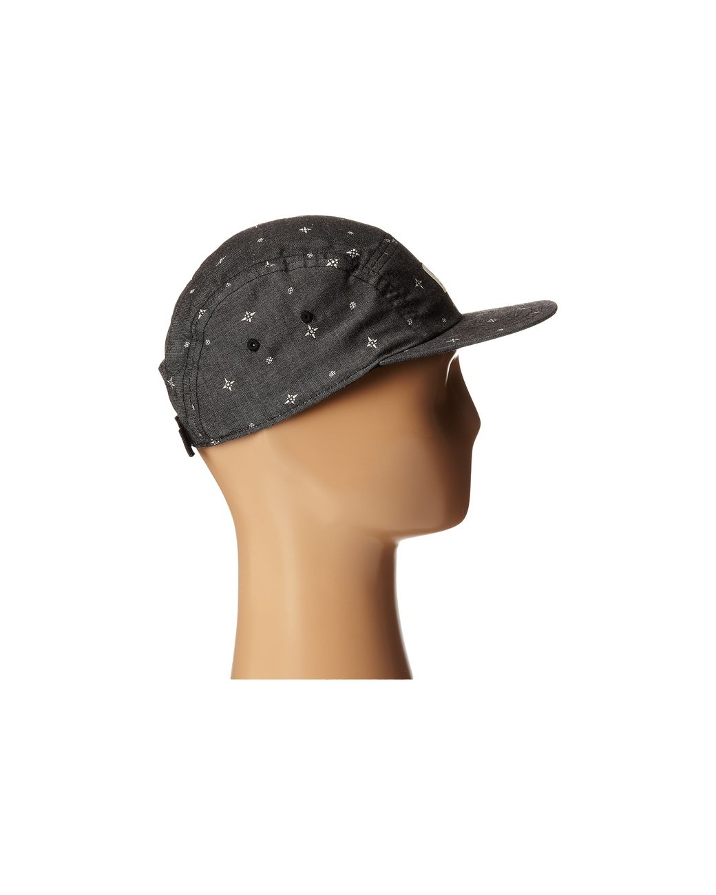 Vans Davis 5-Panel Camper Hat in Black 