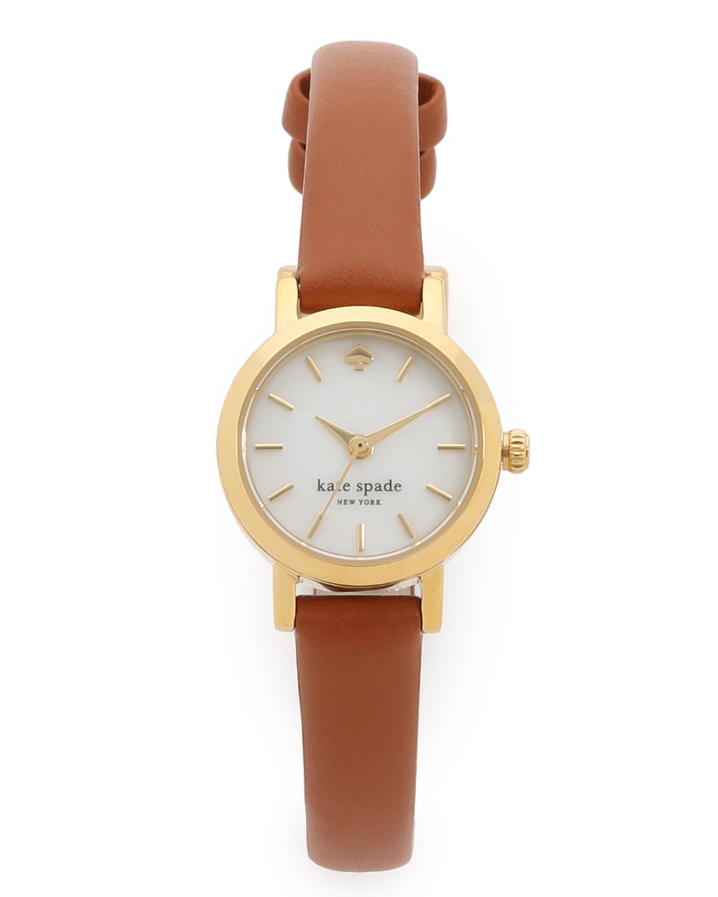 Kate Spade Tiny Metro Strap Watch in Metallic | Lyst