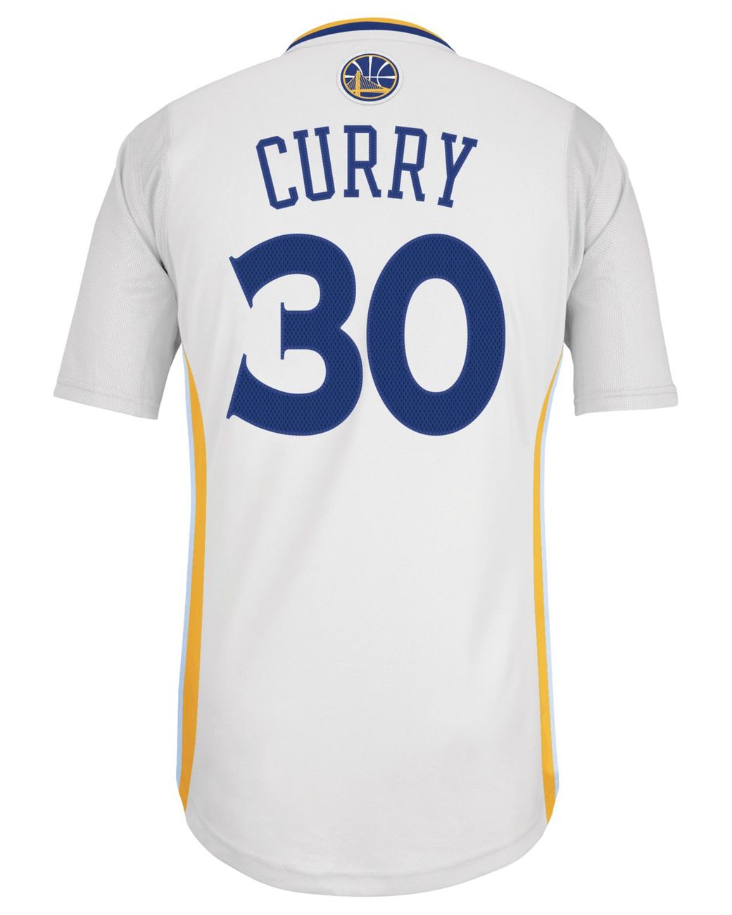 adidas Men'S Short-Sleeve Stephen Curry State Warriors Swingman Jersey in  White for Men | Lyst