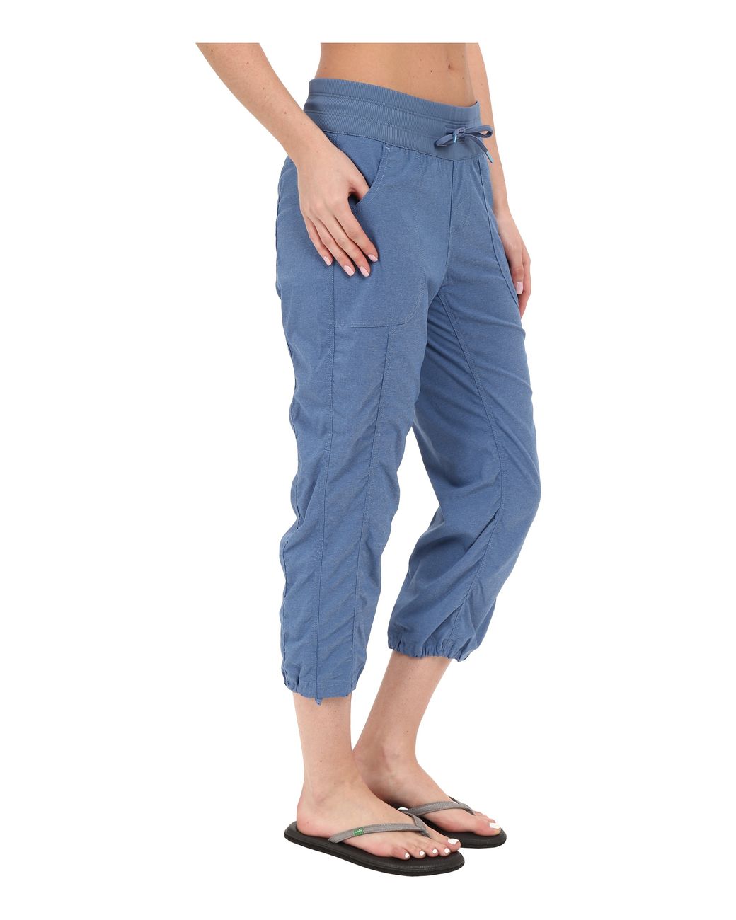 The North Face Aphrodite Capris in Blue | Lyst