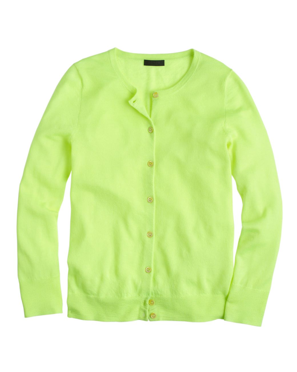 J.Crew Italian Featherweight Cashmere Cardigan Sweater in Green | Lyst