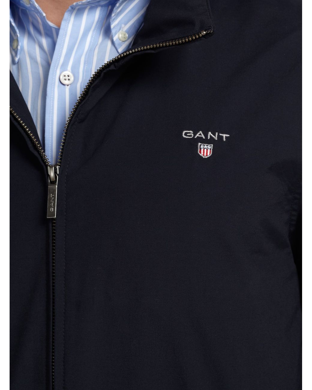 GANT New Haven Jacket in Blue for Men | Lyst UK