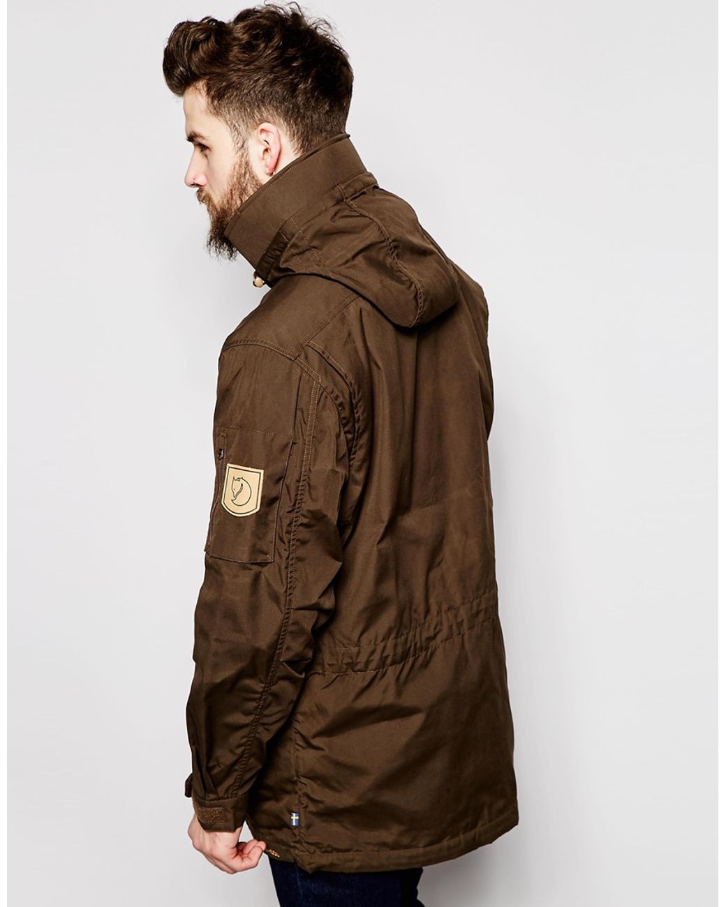 Fjallraven Sarek Trekking Jacket in Brown for Men | Lyst