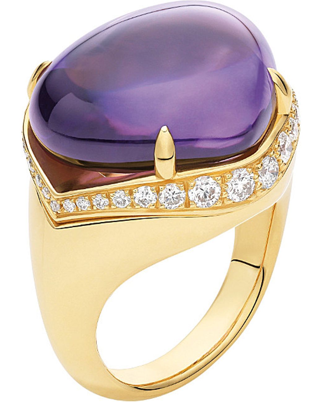Bvlgari amethyst ring deals