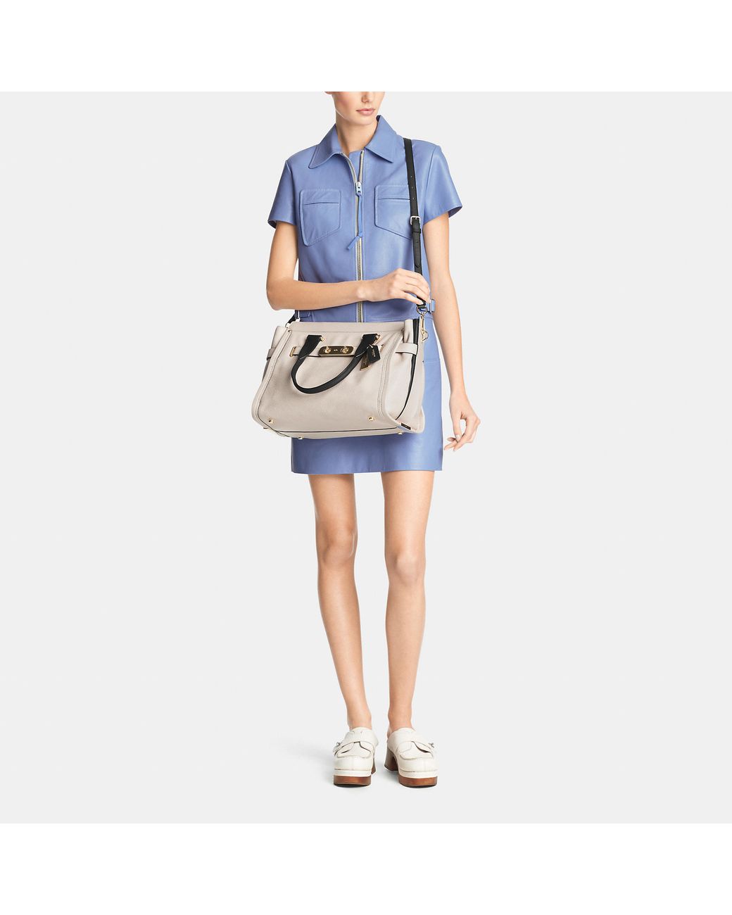 Coach swagger colorblock outlet
