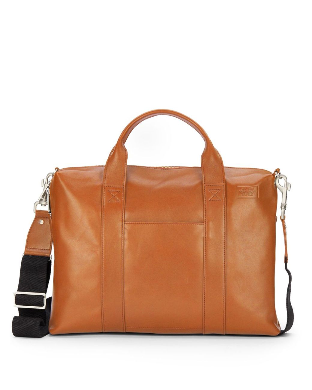 Jack Spade Davis Leather Briefcase in Brown for Men Lyst