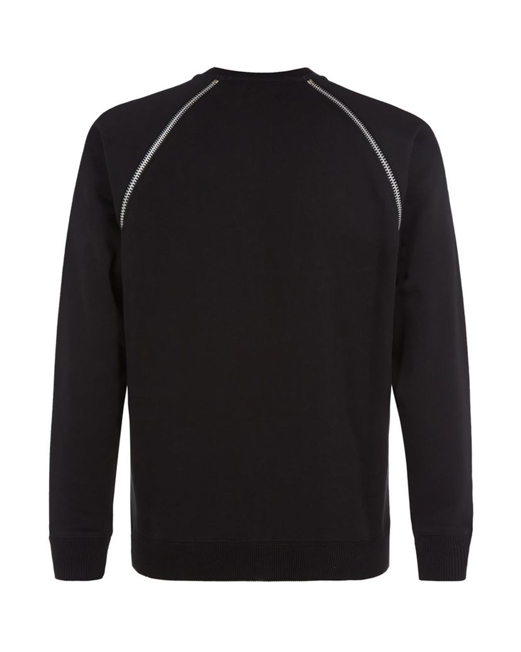 DIESEL Zip Shoulder Sweater in Black for Men Lyst Canada
