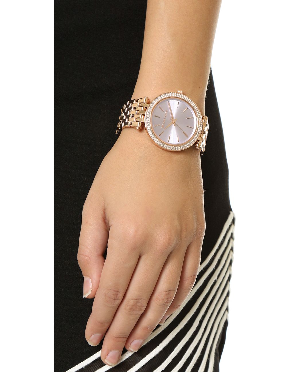 Michael Kors Darci Watch - Rose Gold/Lavender in Pink | Lyst