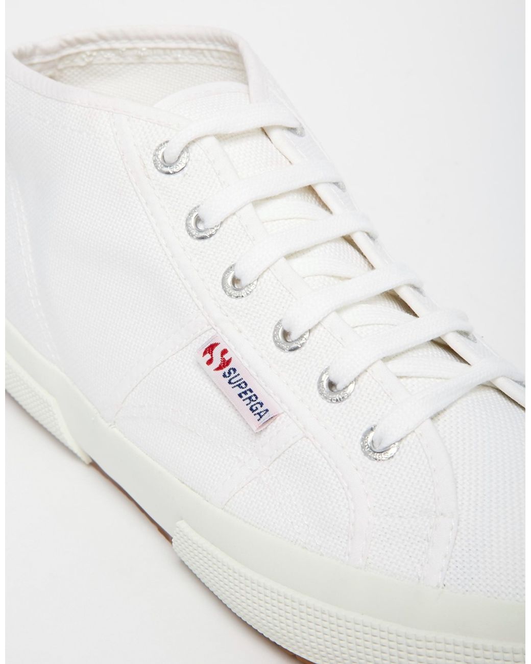 Superga 2754 Mid Sneakers in White for Men | Lyst