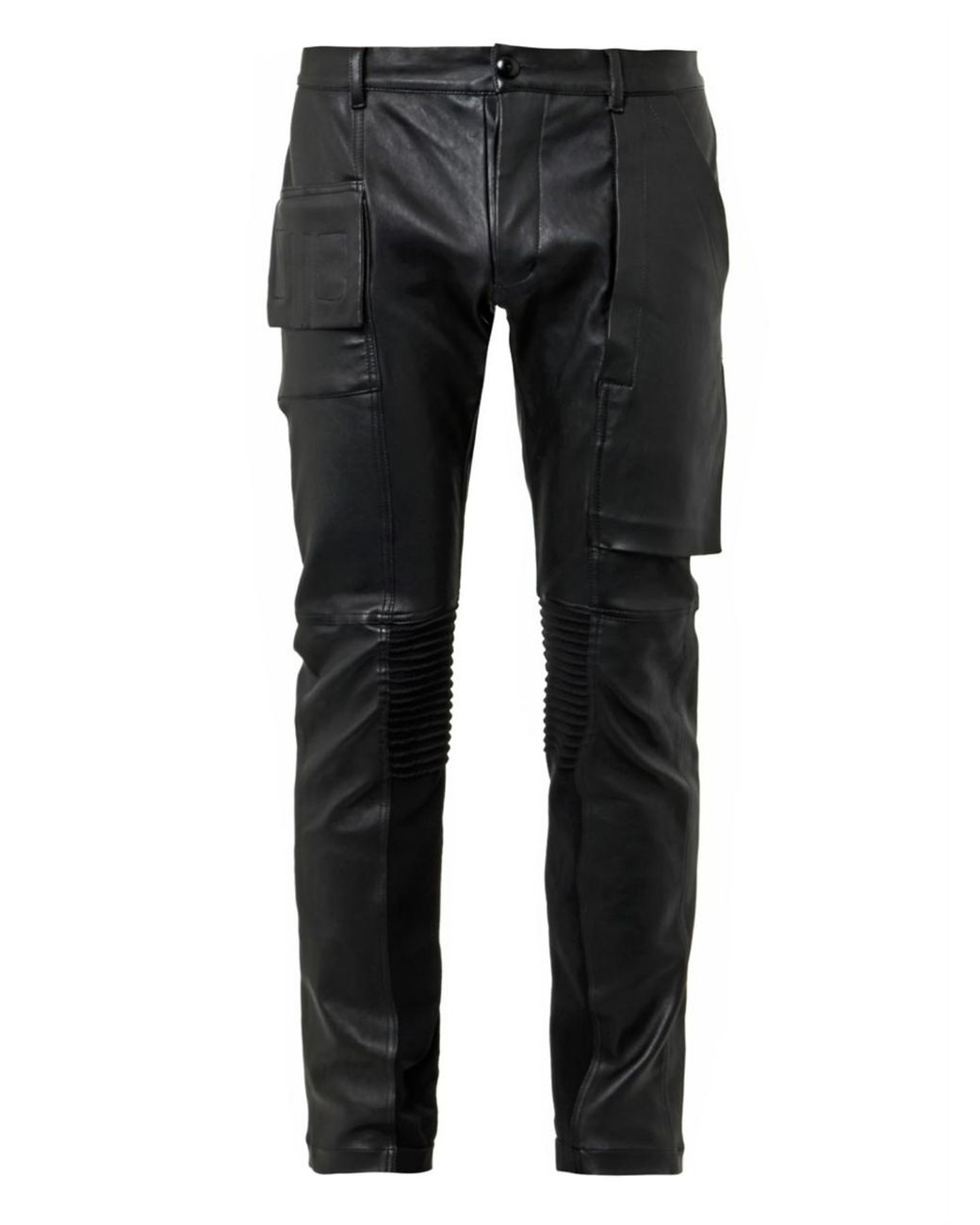 ウエスト33Rick Owens leather pants skinny Memphis - ワークパンツ ...
