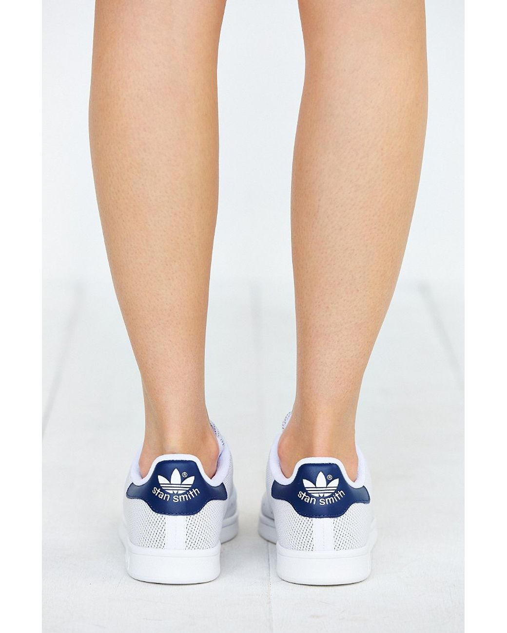 adidas Originals Suede Originals Stan Smith Weave Sneaker in Blue | Lyst
