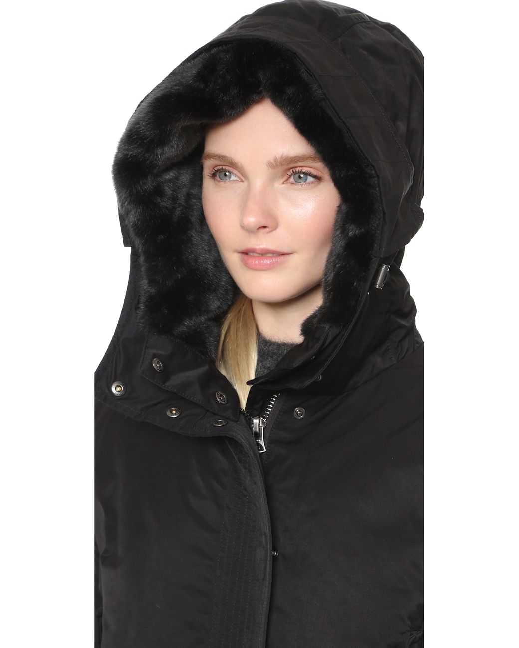 Acne Studios New Powder Parka - Black | Lyst