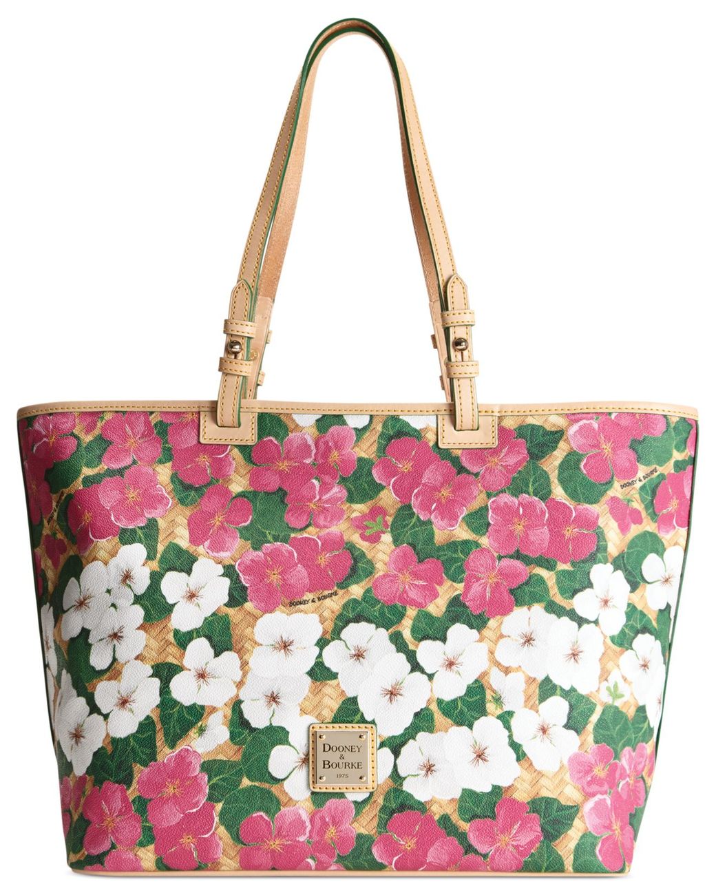 Dooney Bourke Flowers Leisure Shopper in Pink Lyst