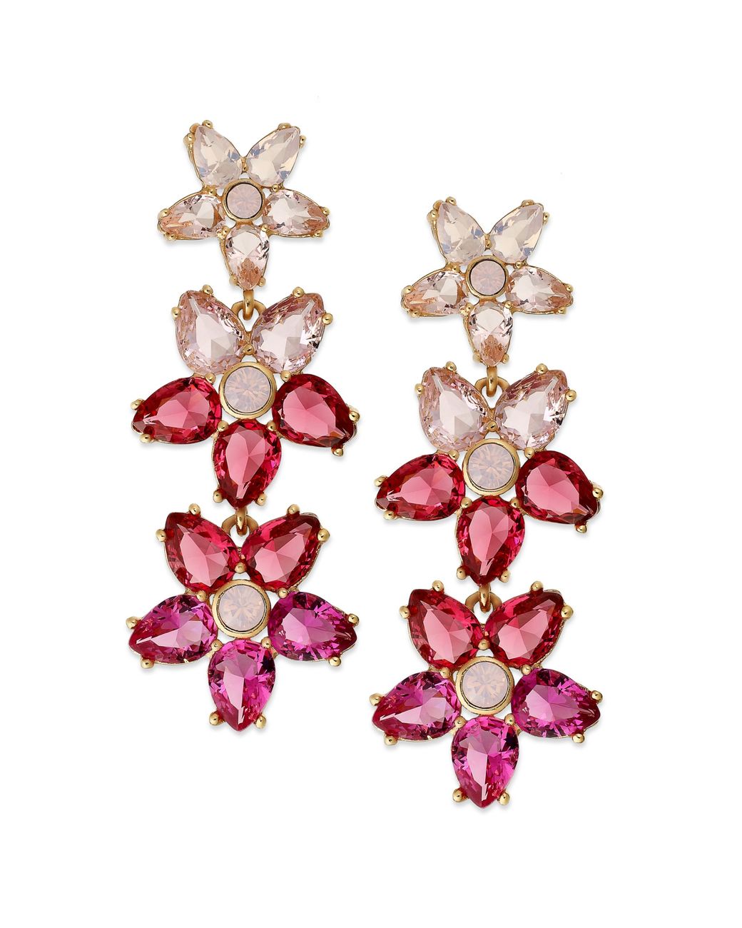 Kate spade flower drop earrings clearance