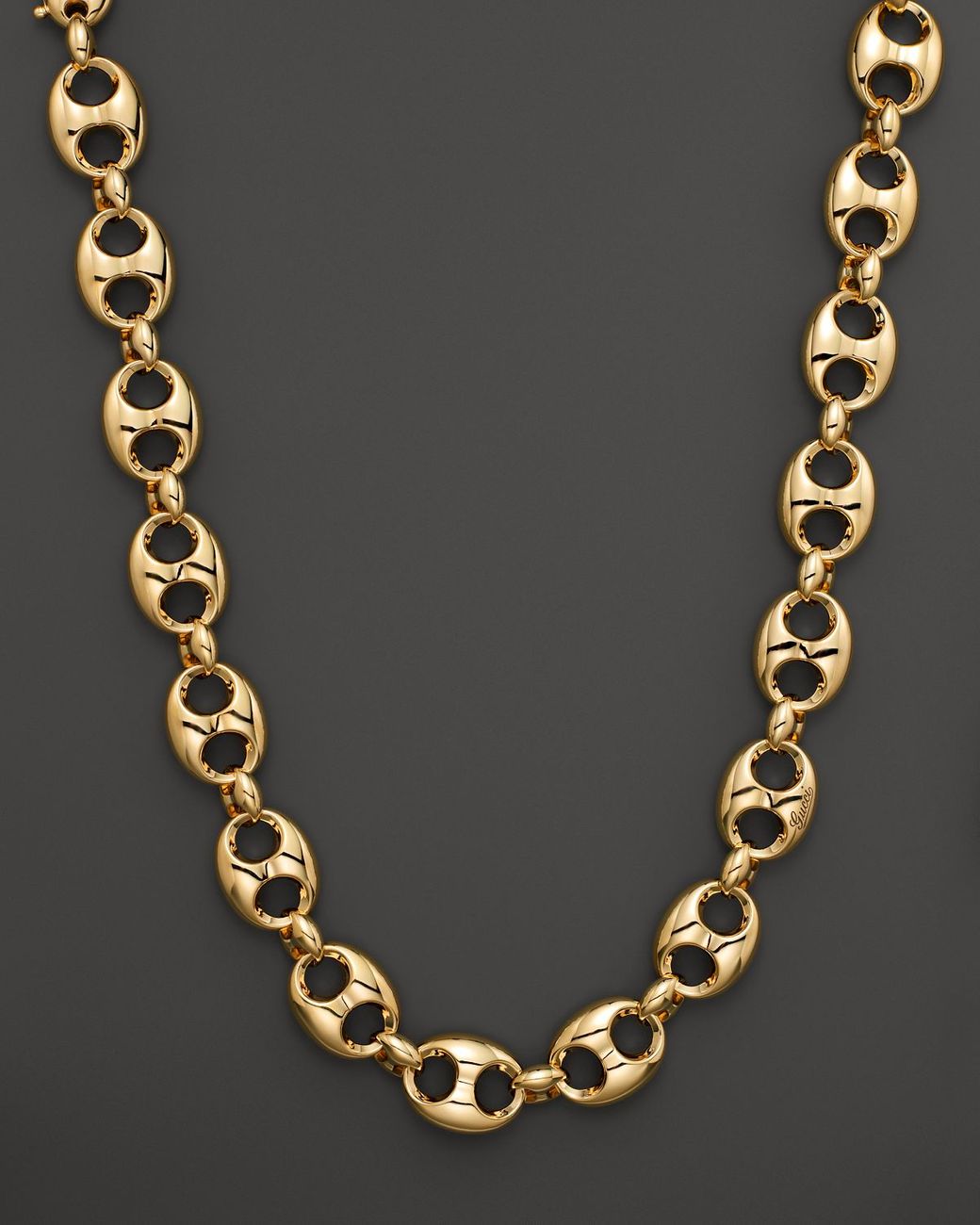 Gucci Marina Chain Necklace in 18k Yellow Gold in Metallic | Lyst