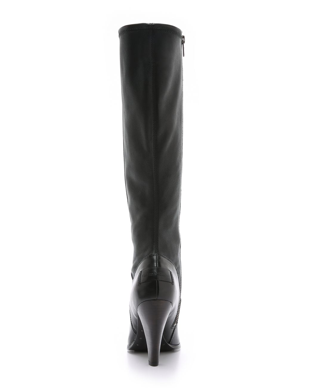 Frye Mikaela Stretch Tall Boots in Black | Lyst