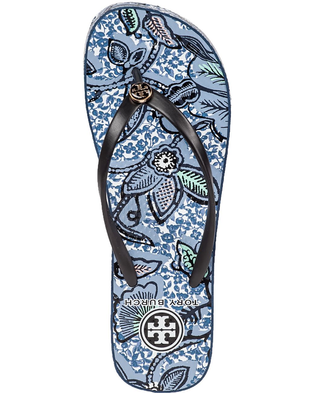 Tory burch thandie wedge flip flops online