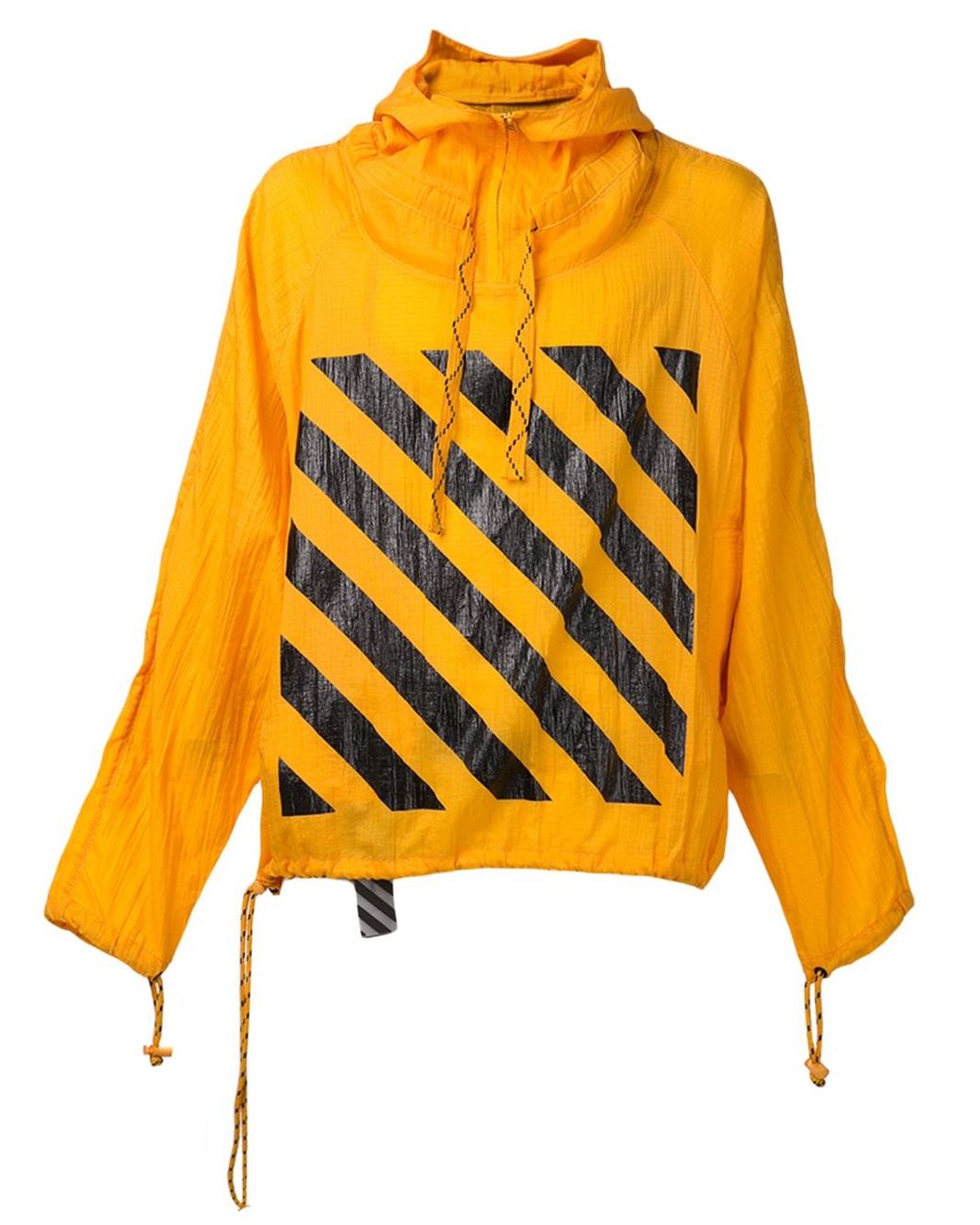 Off-White c/o Virgil Abloh Windbreaker Jacket in Yellow for Men | Lyst