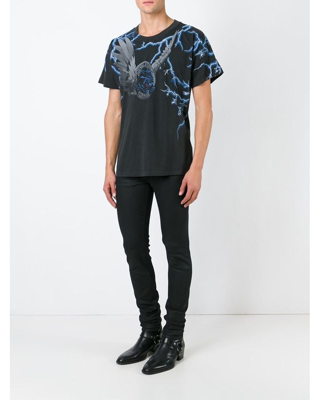 DIESEL Skinny Coated Jeans in Black for Men | Lyst