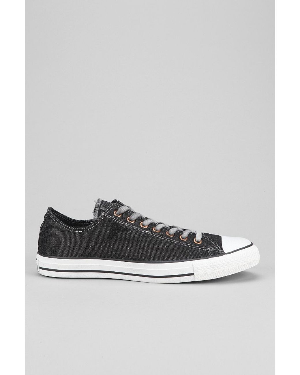 undergrundsbane redde Kort levetid Converse Chuck Taylor All Star Denim Lowtop Mens Sneaker in Black for Men |  Lyst