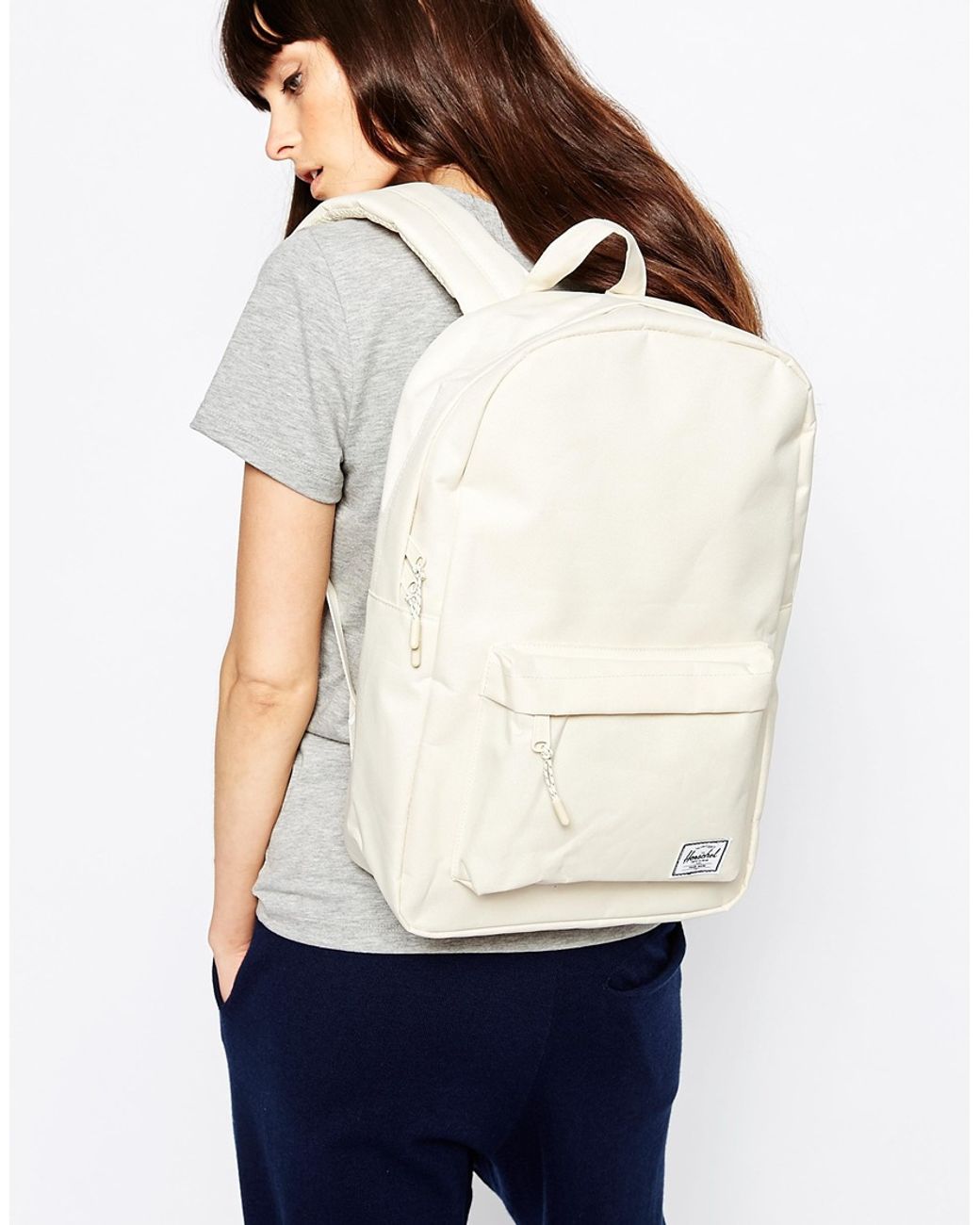 Herschel Supply Co. Classic Backpack In Cream in Natural | Lyst