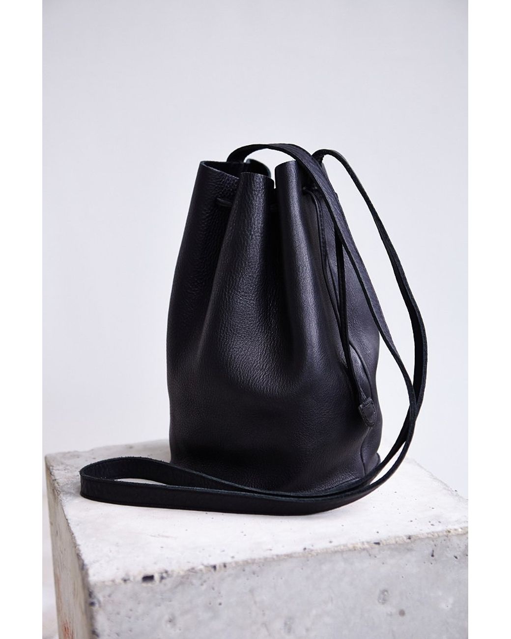 Baggu leather drawstring purse shop