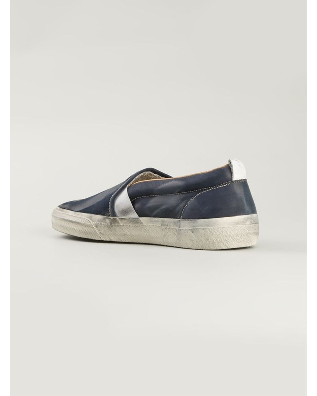 Golden Goose sea Star Slip on Sneakers in Blue for Men Lyst