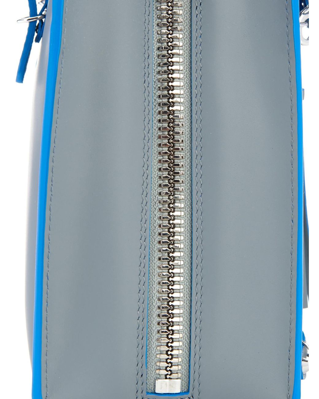 Balenciaga Papier A6 Zip-Around Leather Cross-Body Bag in Gray | Lyst