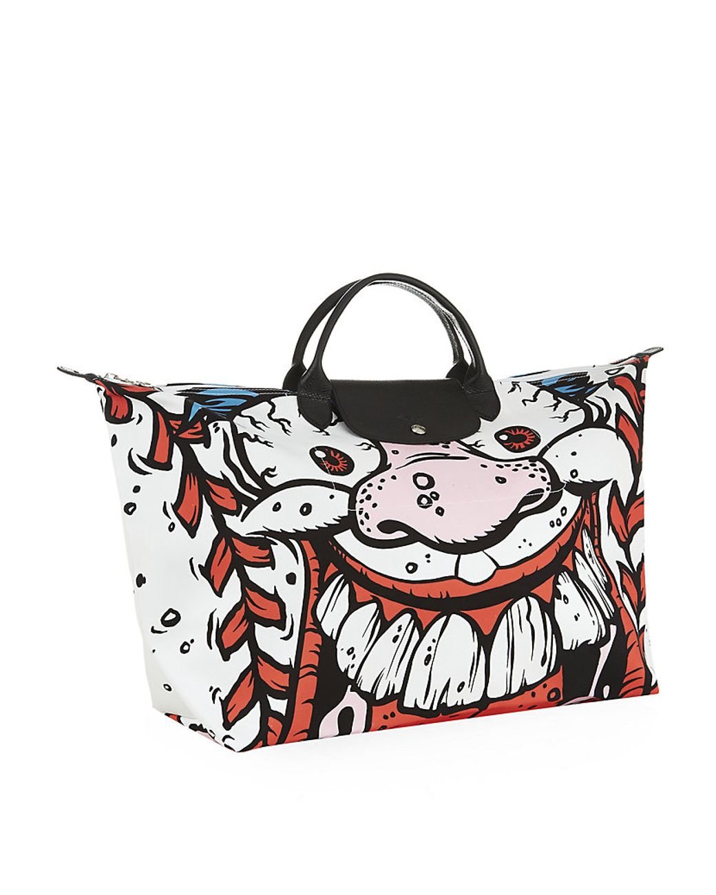 Longchamp Jeremy Scott Madballs Travel Bag | Lyst Canada