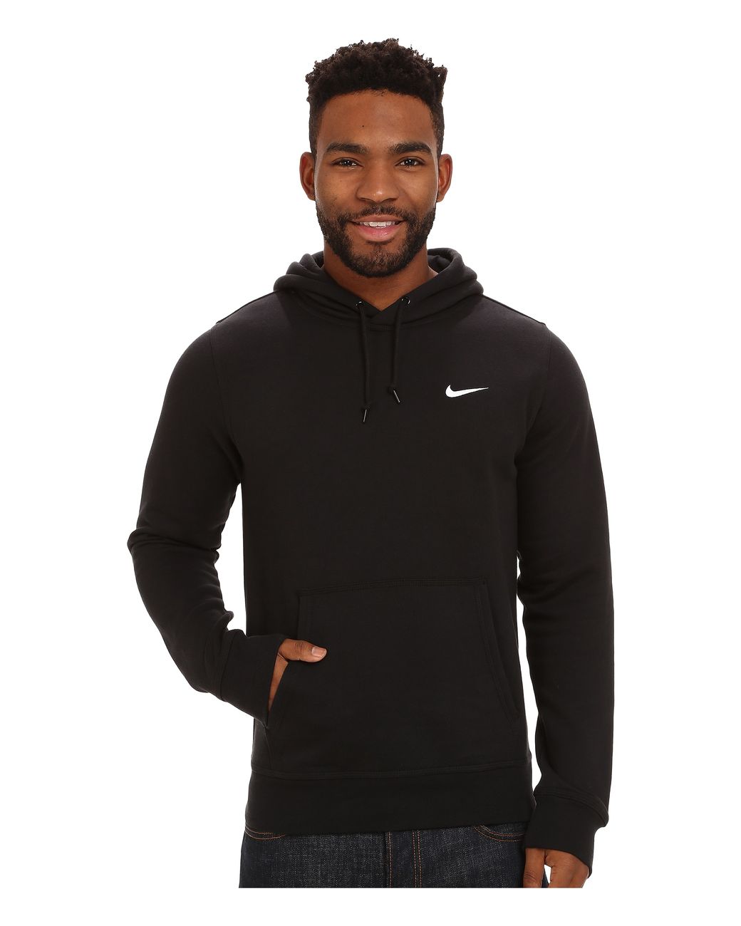 Nike Club Hoodie - Swoosh in Black for Men | Lyst