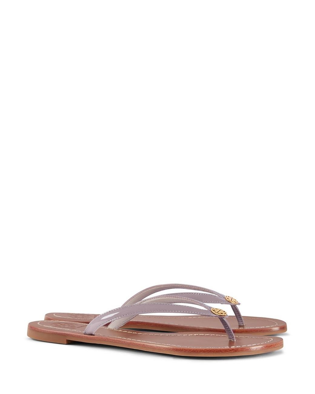 Tory Burch Terra Thong Sandal in Gray | Lyst