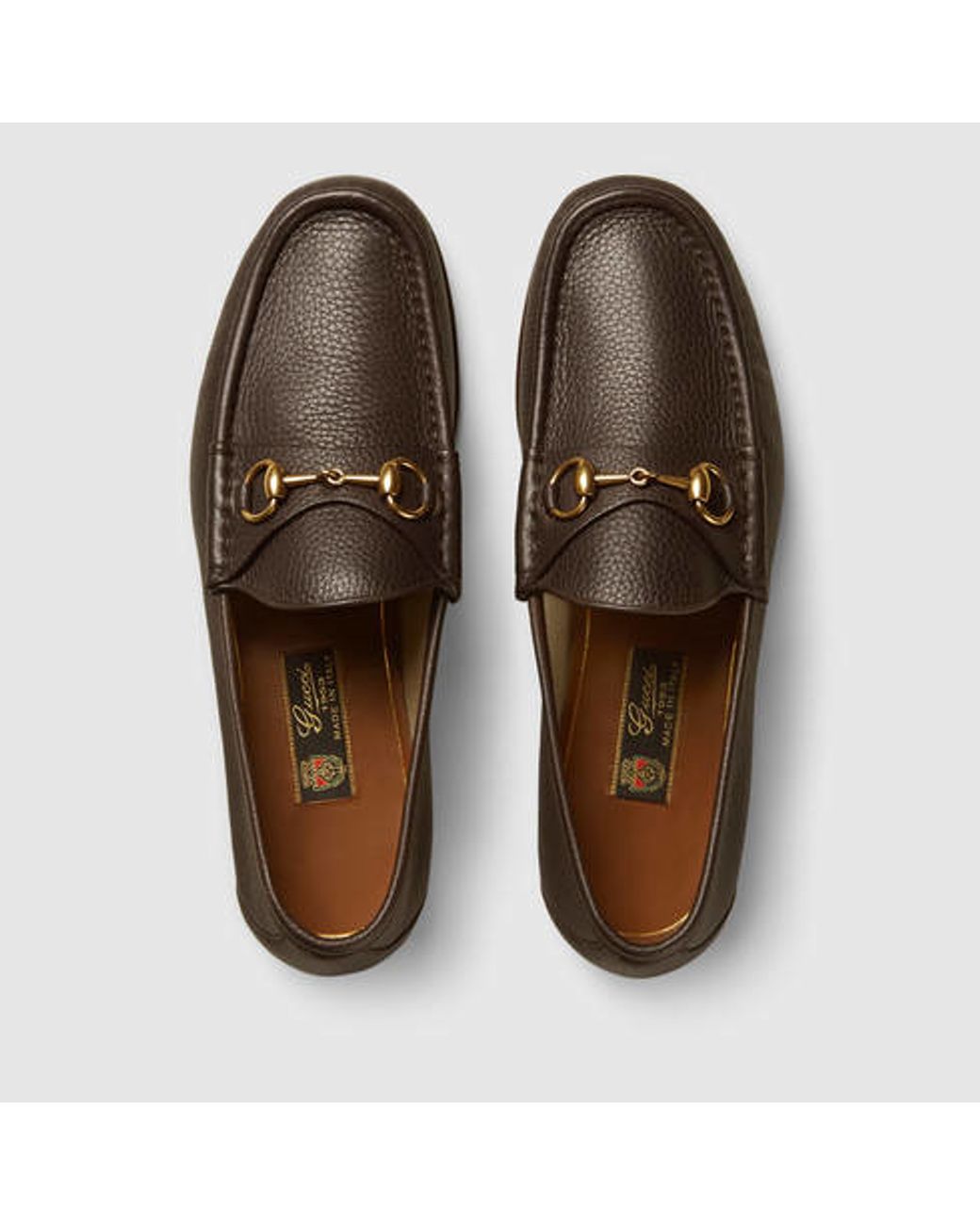 Gucci 1953 Horsebit Leather Loafer in Brown for Men | Lyst