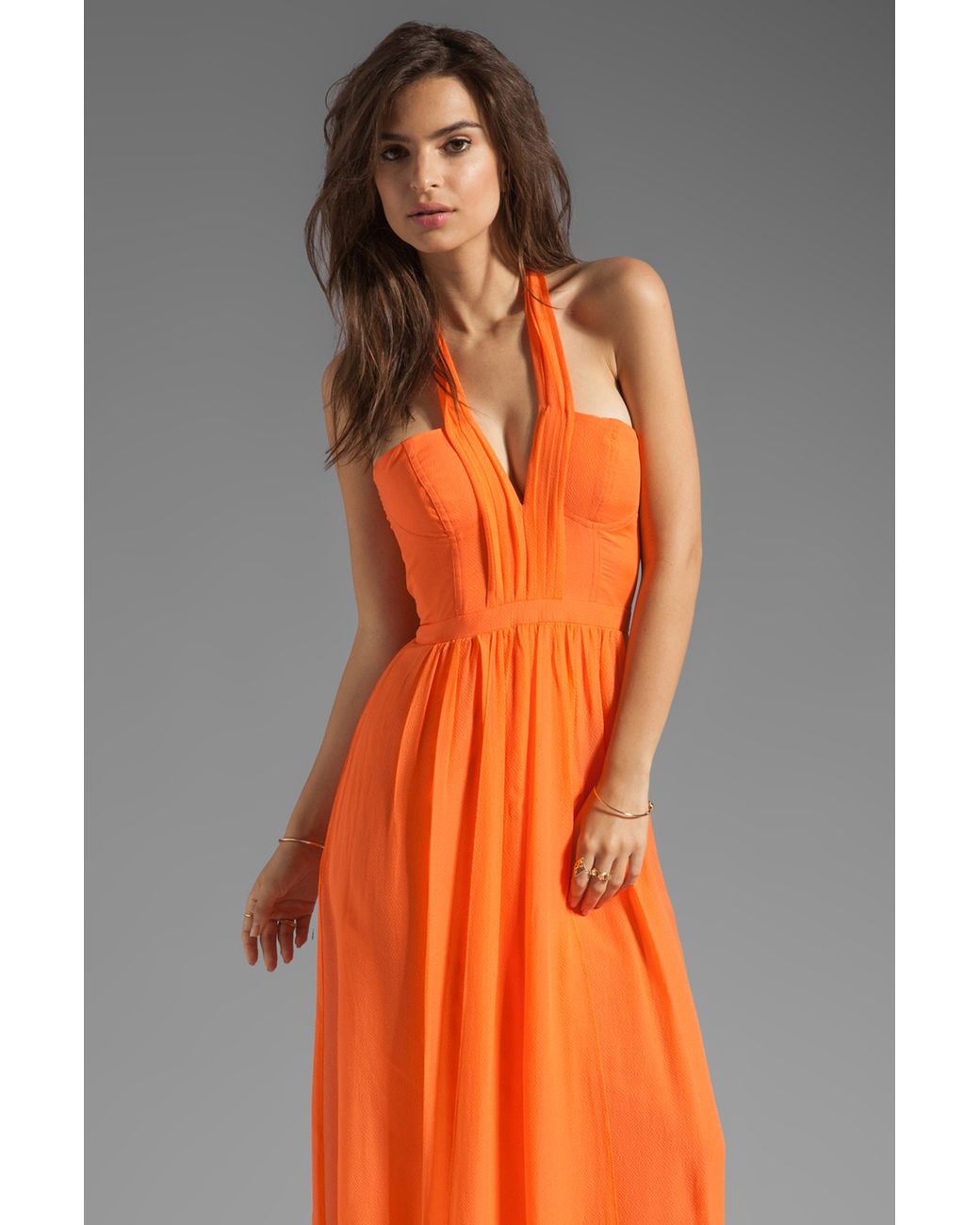 【BCBG MAXAZRIA】V Neck Evening Maxi Dress Long Cape Sleeves Amazon.com: BCBGMAXAZRIA Women's V Neck Evening Maxi Dress