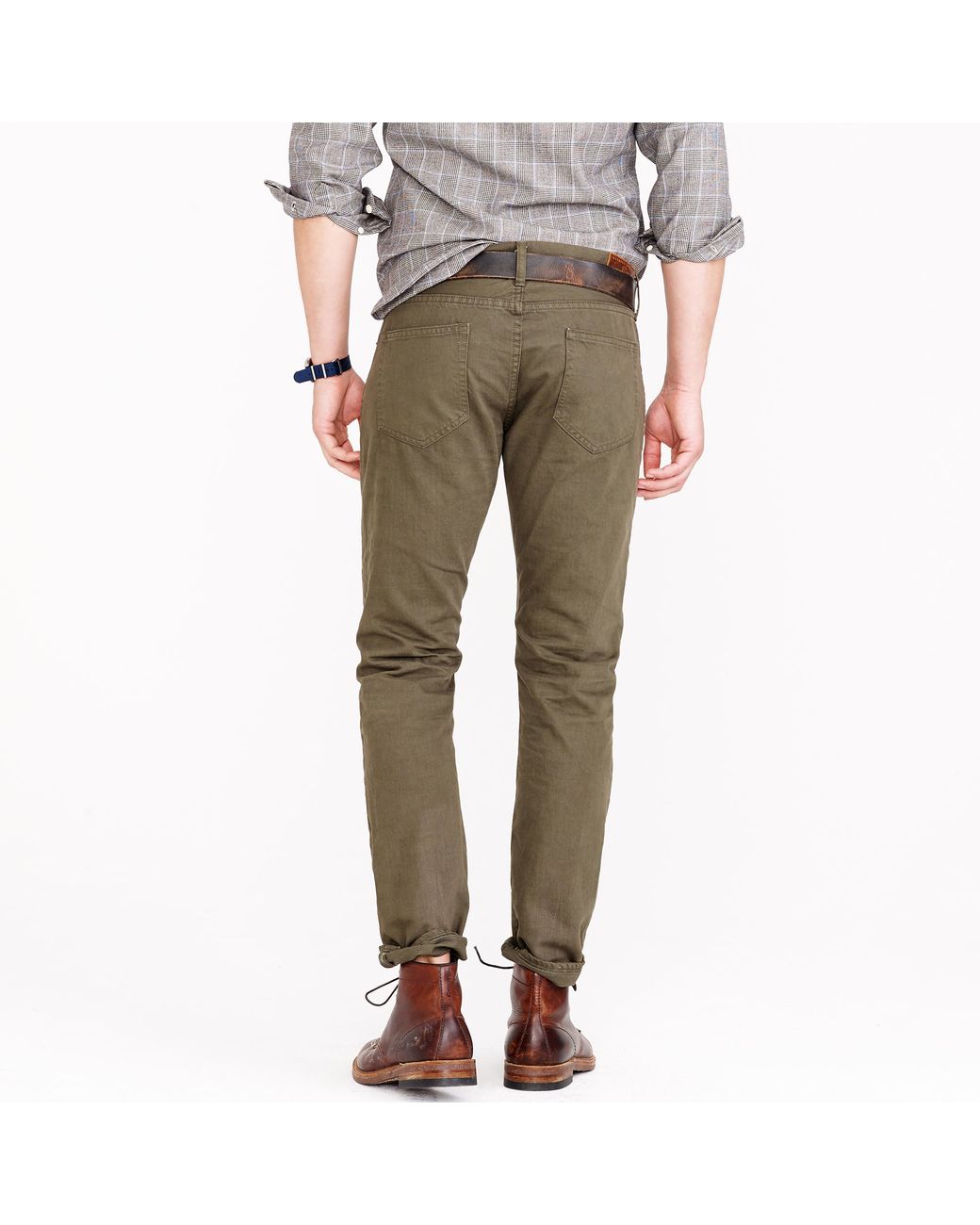 J.Crew Denim 484 Garment-dyed Jean in 
