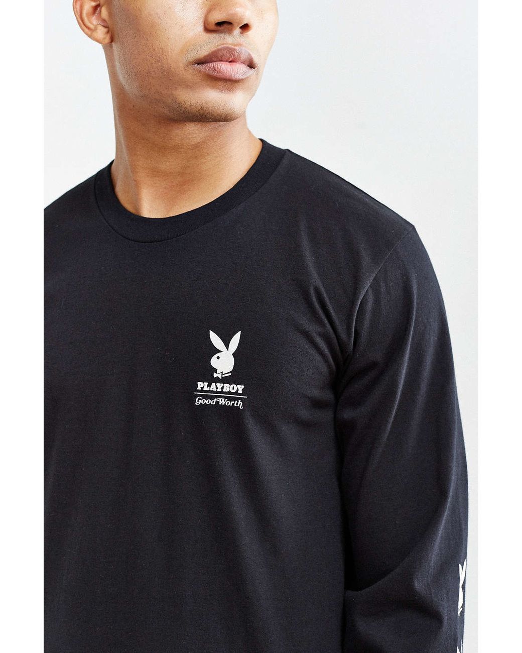 Playboy bunny long sleeve hotsell shirt