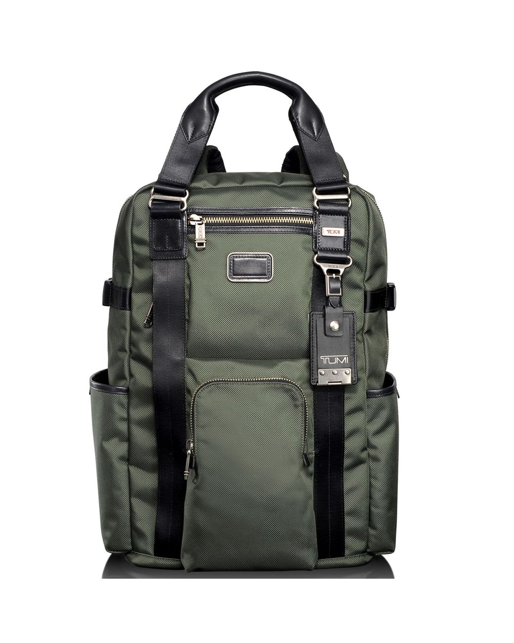 Tumi Alpha Bravo Lejeune Backpack Tote in Green for Men | Lyst