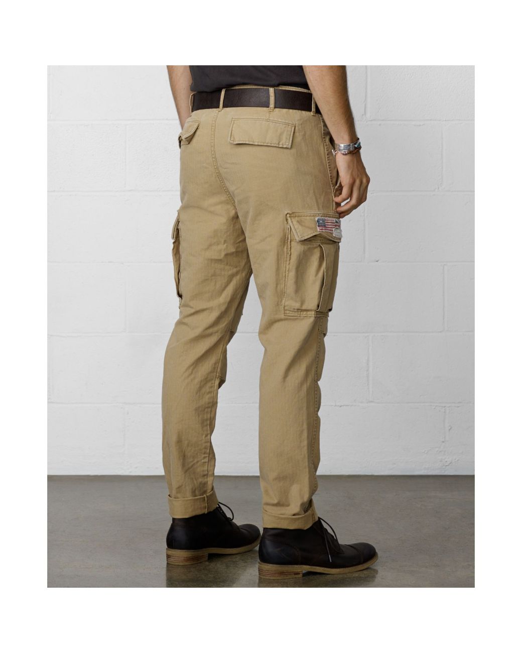 Denim & Supply Ralph Lauren Zippocket Cargo Pants in Natural for Men