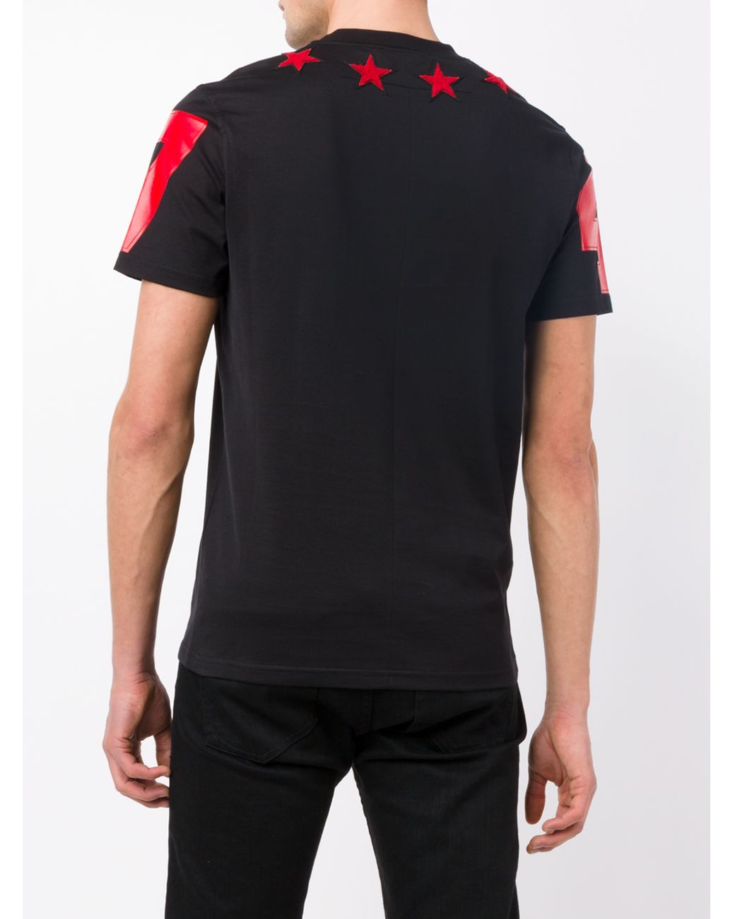Givenchy red clearance star t shirt